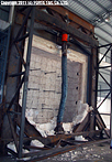 Loadbearing fire resistance test on reinforced high-strength concrete filled hollow steel column